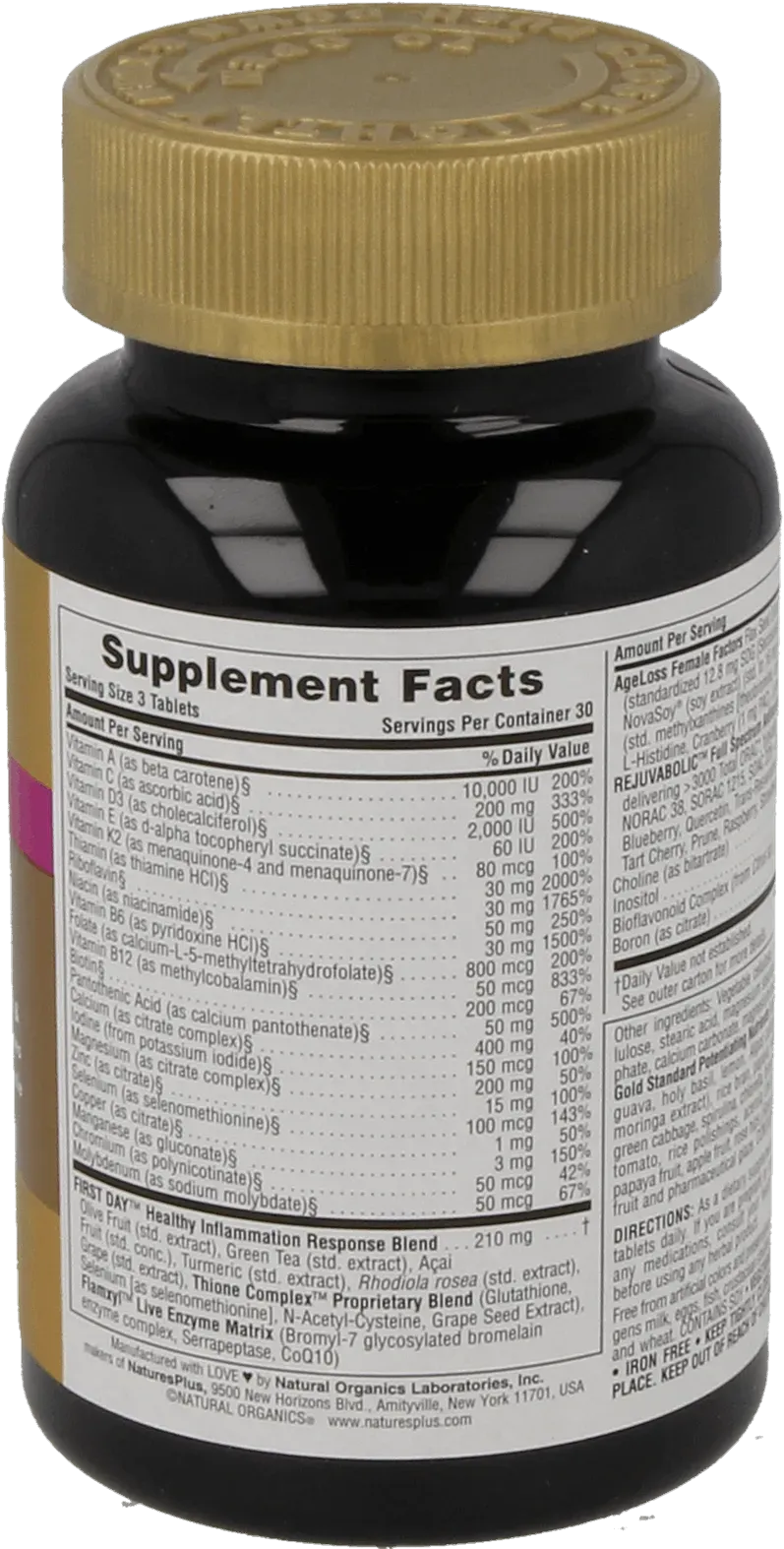 AgeLoss Woman's Multi - 90 Tablets - Image 2