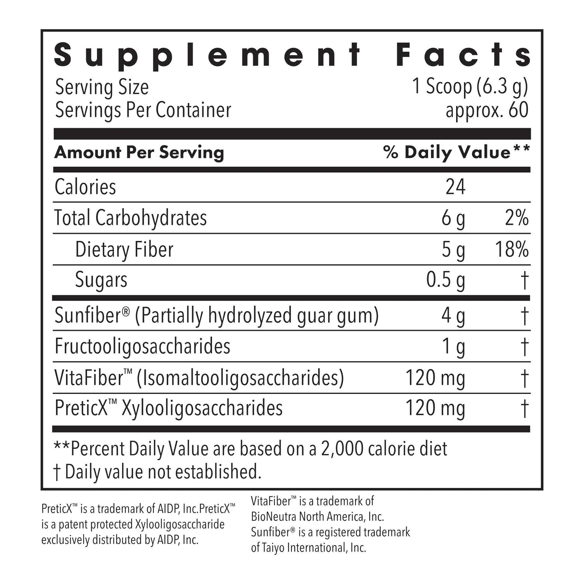 Biomaintenance™ Prebiotic + Fiber - 378 g powder - Image 2