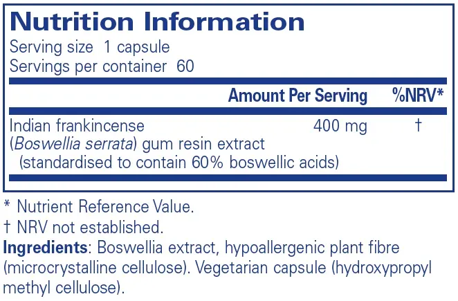 Boswellia - 60 capsules - Image 2