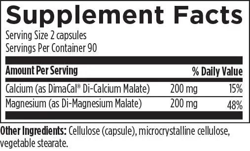 Cal/Mag 1:1 - 180 capsules - Image 2