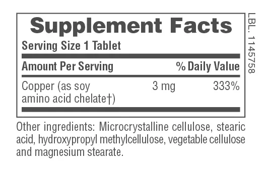 Copper - 90 tablets - Image 4