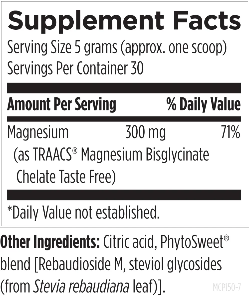 Magnesium Glycinate Powder - 150 g powder - Image 2