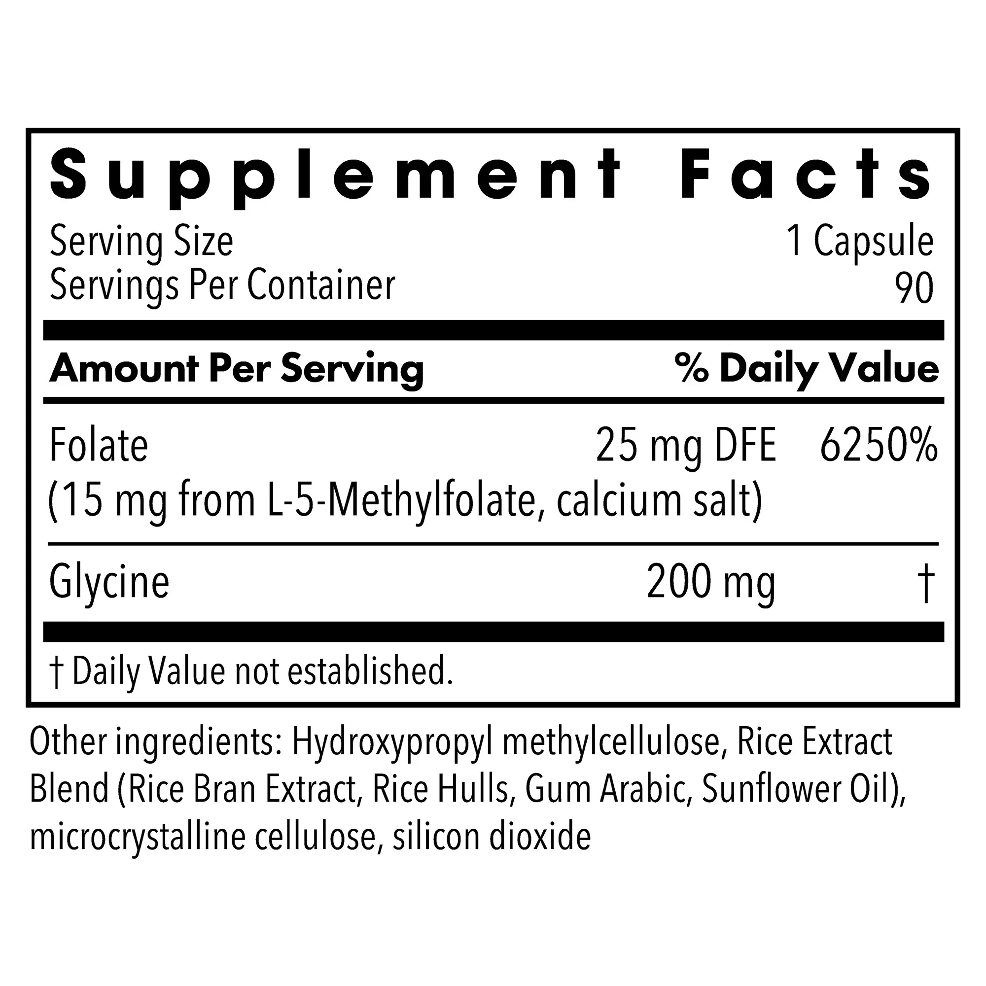 MethylPro® L Methylfolate 15mg - 90 capsules - Image 2