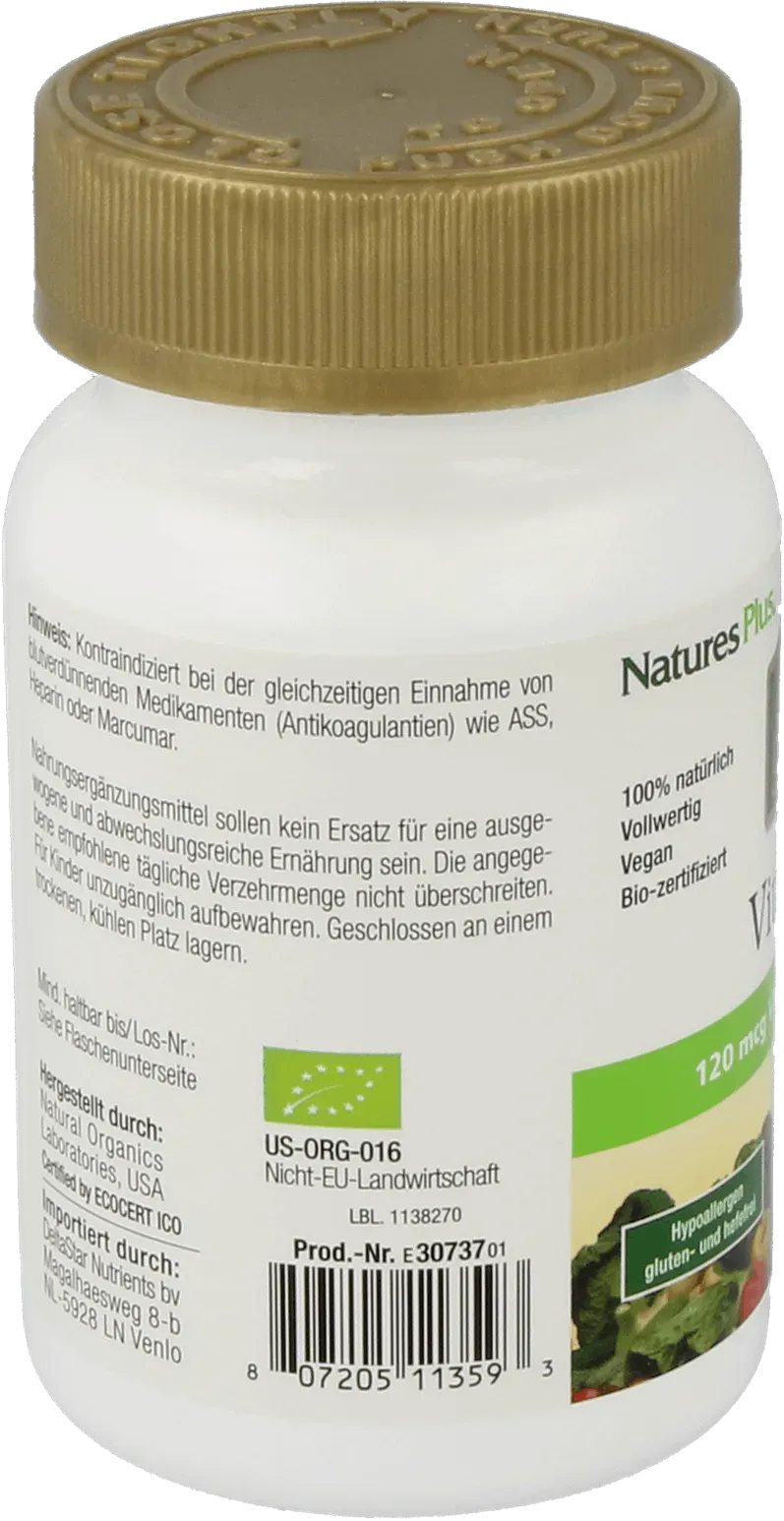 Source of Life® Garden Vitamin K2 - 60 capsules - Image 3