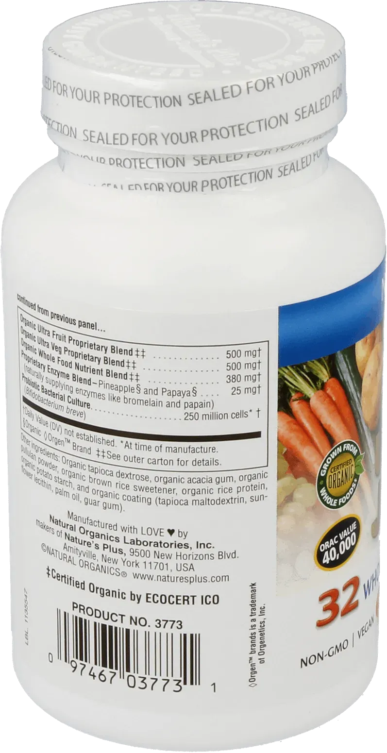 Ultra Juice® Organic - 90 tablets - Image 3